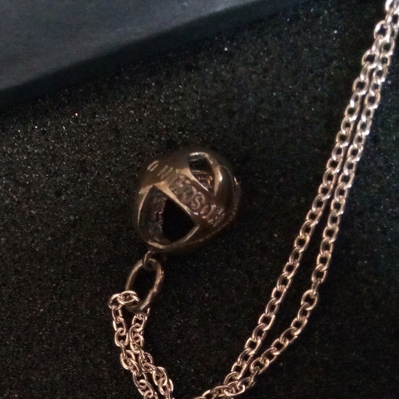 MOSCHINO Vintage silver Necklace 925 Bijoux - Picture 3 of 7